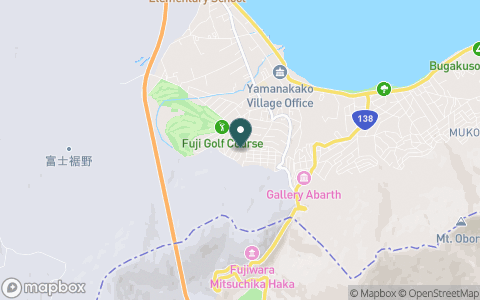 富士ゴルフコースの地図