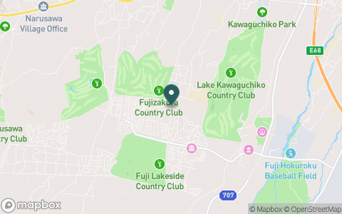富士桜カントリー倶楽部の地図