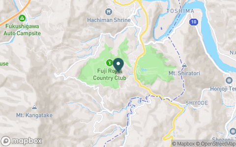 富士ロイヤルカントリークラブの地図