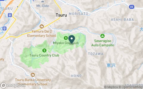 都ゴルフ倶楽部（山梨県）の地図