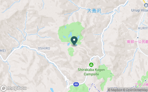 ブナの嶺ゴルフ倶楽部の地図