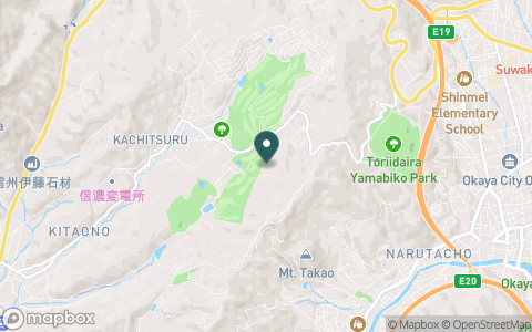 塩嶺カントリークラブの地図