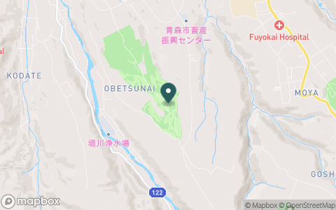 青森カントリー倶楽部の地図