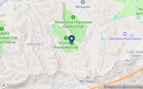 オーソルヴェール 軽井沢倶楽部の地図