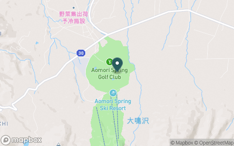 青森スプリング・ゴルフクラブの地図