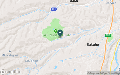 佐久リゾートゴルフ倶楽部の地図