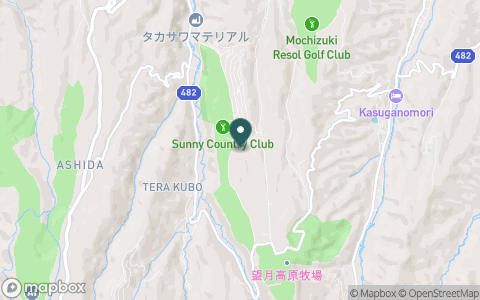 サニーカントリークラブの地図