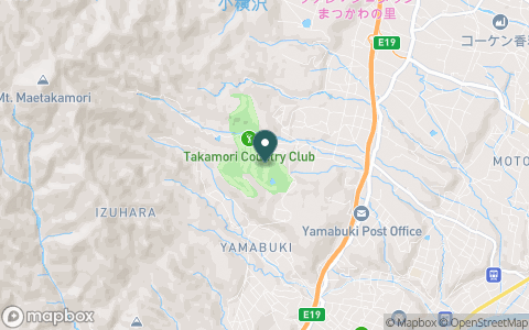 高森カントリークラブの地図