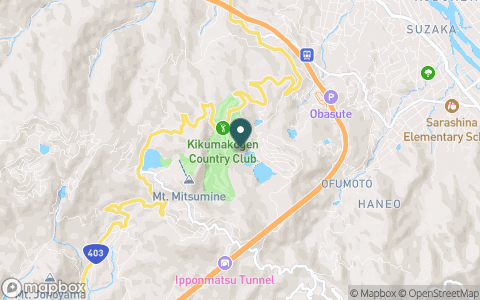 千曲高原カントリークラブの地図