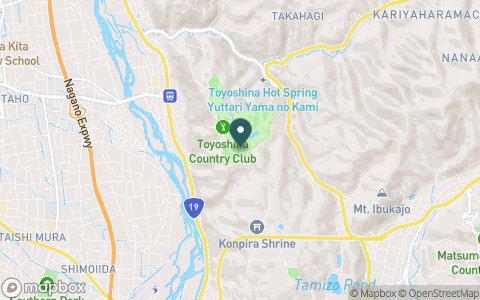 豊科カントリー倶楽部の地図