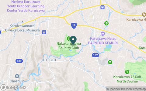 中軽井沢カントリークラブの地図