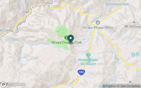 平谷カントリー倶楽部の地図