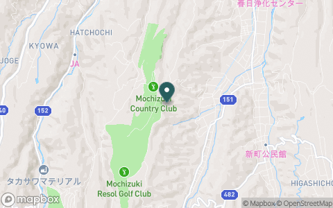 望月カントリークラブの地図