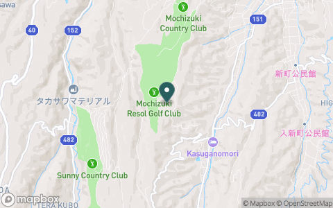 望月リソルゴルフクラブの地図