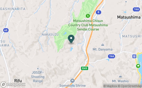 松島チサンカントリークラブ　大郷コース【ＰＧＭ】の地図