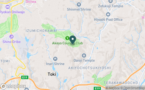 明世カントリークラブの地図