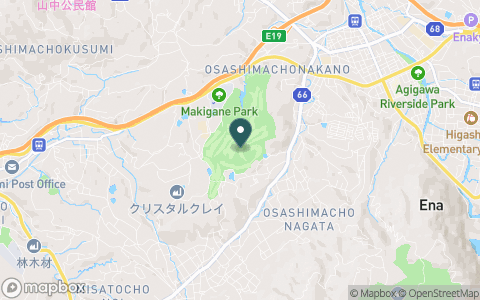 恵那峡カントリークラブの地図