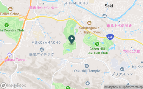 岐阜稲口ゴルフ倶楽部の地図