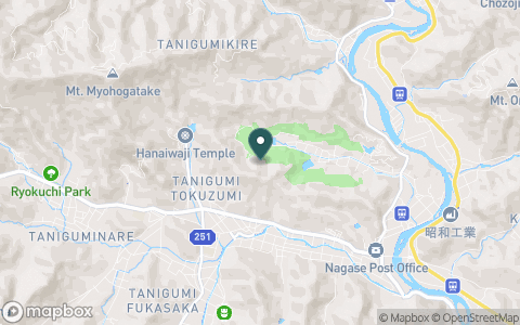 三甲ゴルフ倶楽部　谷汲コースの地図