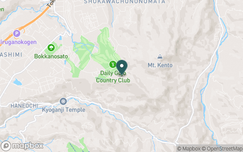 デイリー郡上カントリー倶楽部の地図