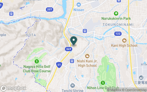 名古屋ヒルズゴルフ倶楽部　ローズコース【ＰＧＭ】の地図