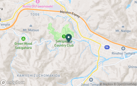 関ヶ原カントリークラブの地図