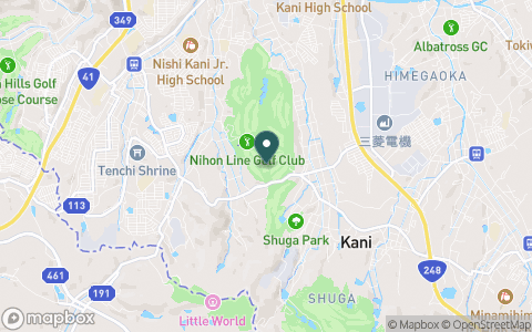 日本ラインゴルフ倶楽部の地図