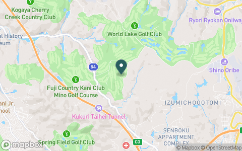 富士カントリー可児クラブ　可児ゴルフ場の地図