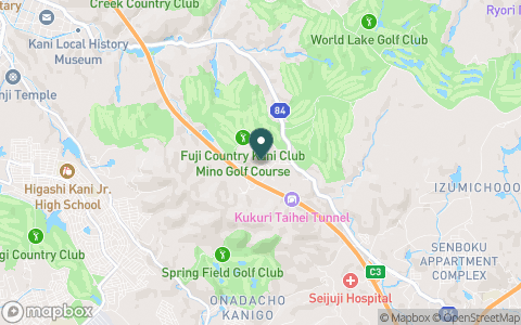 富士カントリー可児クラブ　美濃ゴルフ場の地図