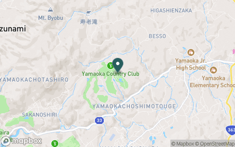 山岡カントリークラブ【ＰＧＭ】の地図