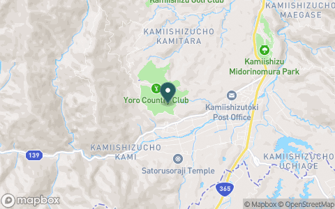 養老カントリークラブの地図
