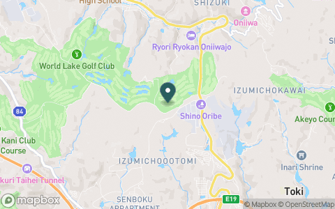 レイクグリーンゴルフ倶楽部の地図