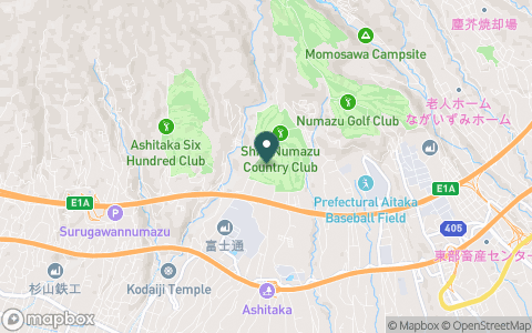 愛鷹シックスハンドレッドクラブ【アコーディア・ゴルフ】の地図