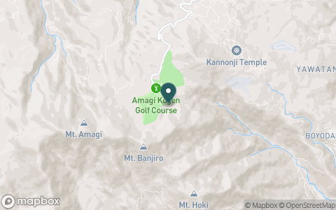 天城高原ゴルフコースの地図