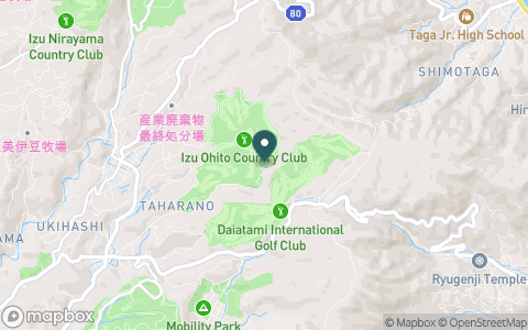 伊豆大仁カントリークラブの地図