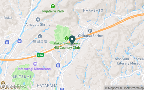 掛川グリーンヒルカントリークラブの地図