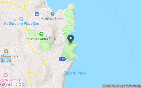 川奈ホテルゴルフコース　大島コースの地図