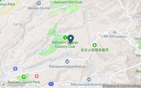 かんなみスプリングスカントリークラブ・ホテル函南の地図