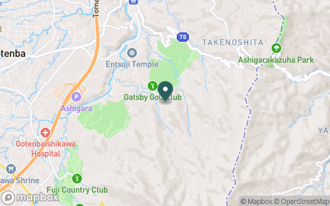 ギャツビイゴルフクラブの地図