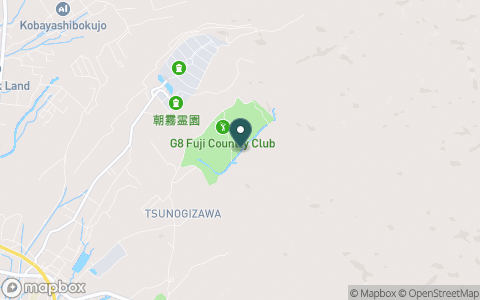 Ｇ８富士カントリークラブの地図