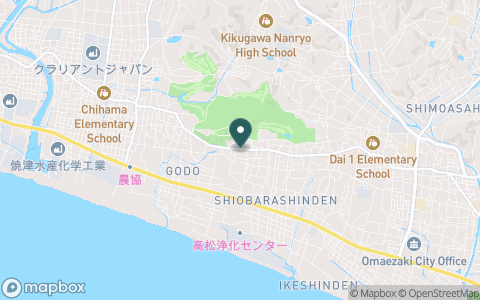 静岡カントリー浜岡コース＆ホテル（３６Ｈ）の地図