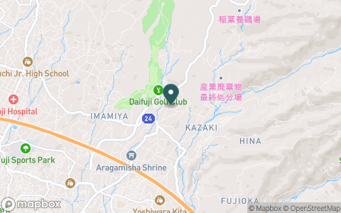 大富士ゴルフクラブの地図