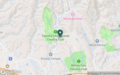 豊岡国際カントリークラブの地図