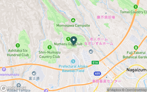 沼津ゴルフクラブの地図