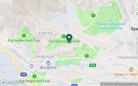富士小山ゴルフクラブの地図