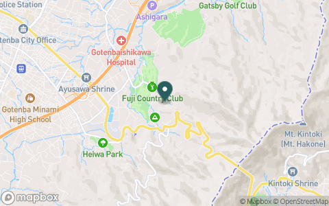 富士カントリークラブの地図