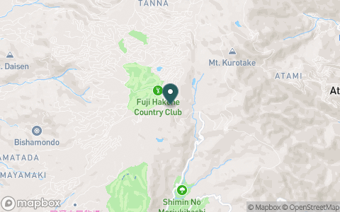 富士箱根カントリークラブの地図