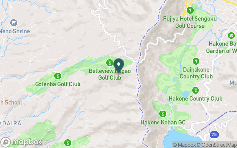 ベルビュー長尾ゴルフ倶楽部の地図