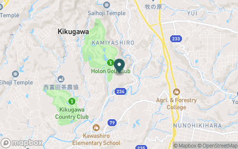 ホロンゴルフ倶楽部の地図