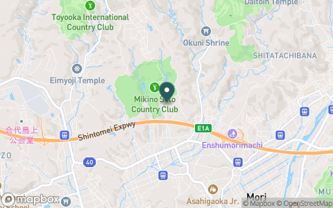 三木の里カントリークラブ【ＰＧＭ】の地図